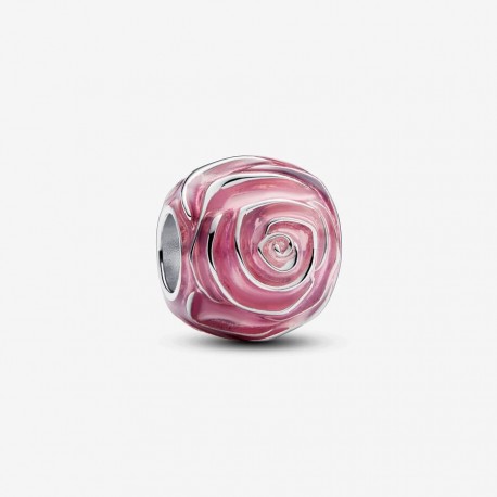 Charm Pandora Rosa Rosa Floreciendo