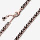 Pulsera Pandora Tenis Negra Brillante