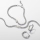 Pulsera Pandora Cuentas y Perlas Cultivadas de Agua Dulce