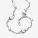 Pulsera Pandora Cadena Perlas Cultivadas de Agua Dulce