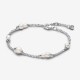 Pulsera Pandora Cadena Perlas Cultivadas de Agua Dulce