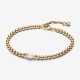 Pulsera Pandora Cuentas y Perlas Cultivadas de Agua Dulce