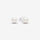 Pendientes Pandora de Botón Perla Cultivada de Agua Dulce de 4.5mm