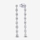 Pendientes Pandora Colgantes Ocho Gemas Brilantes