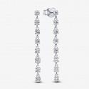 Pendientes Pandora Colgantes Ocho Gemas Brilantes