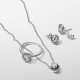 Collar Pandora Halo Redondo Brillante
