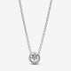 Collar Pandora Halo Redondo Brillante