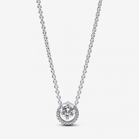 Collar Pandora Halo Redondo Brillante