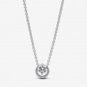 Collar Pandora Halo Redondo Brillante