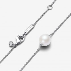 Collar Pandora Perla Cultivada de Agua Dulce