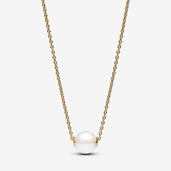 Collar Pandora Perla Cultivada de Agua Dulce