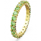 Anillo Swarovski Matrix Verde