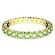 Anillo Swarovski Matrix Verde
