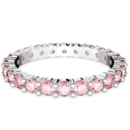 Anillo Swarovski Matrix Rosa