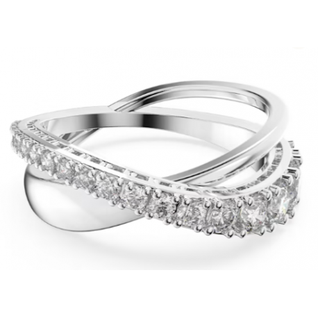 Anillo Swarovski Twist Blanco