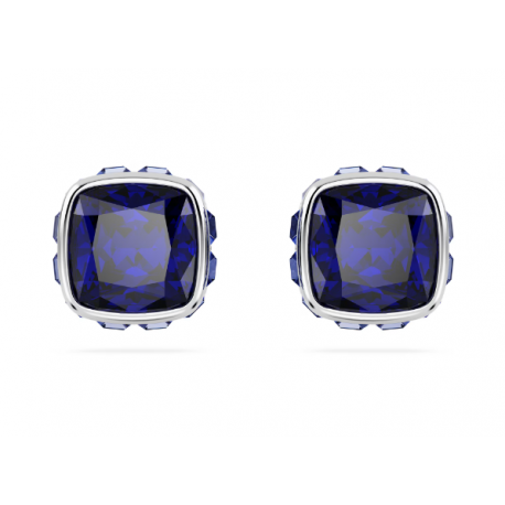 Pendientes Swarovski de botón Birthstone