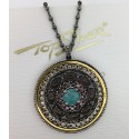 Colgante Plata de Ley Top Silver Calcedonia