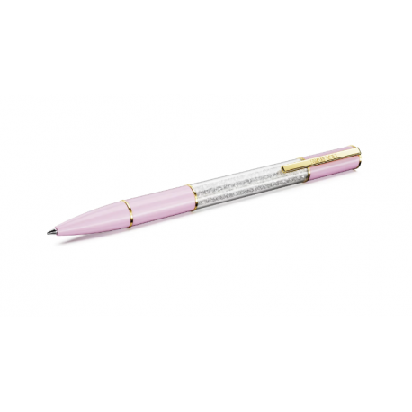 Bolígrafo Swarovsky Crystalline Lustre Rosa baño oro