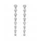 Pendientes Largos Plata y Circonita Naiomy