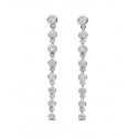 Pendientes Largos Plata y Circonita Naiomy