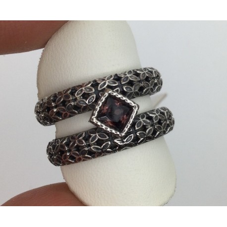 Anillo Plata de Ley Top Silver Marron