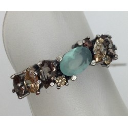 Anillo Plata de Ley Top Silver Turquesa