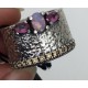 Anillo Plata de Ley Top Silver Violetas