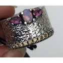 Anillo Plata de Ley Top Silver Violetas