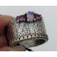 Anillo Plata de Ley Top Silver Violetas