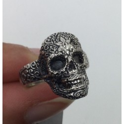 Anillo Plata de Ley Top Silver Calabera