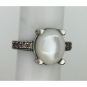 Anillo Plata de Ley Top Silver Madre perla