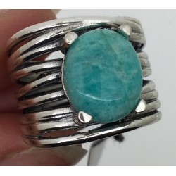Anillo Plata de Ley Top Silver Turquesa