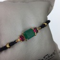 Pulsera chapada en oro Top Silver