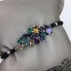 Pulsera Racimo Multicolor Top silver