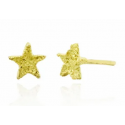 Pendientes estrella TOY de oro Ar i Or