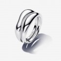 Anillos Pandora Combinables Forma Orgánica