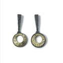 Pendientes Plata y Oro Luna Vicens Jané