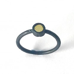 Anillo Plata y Oro Disco Vicens Jané