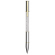 Bolígrafo Swarovsky Crystalline Lustre Plateado y baño oro