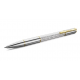 Bolígrafo Swarovsky Crystalline Lustre Plateado y baño oro