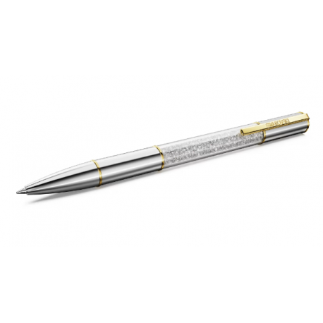 Bolígrafo Swarovsky Crystalline Lustre Plateado y baño oro