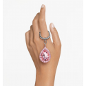 Llavero Swarovski piedra Rosa