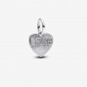 Charm Colgante Pandora Grabable Corazón Amor