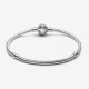 Pulsera Pandora Moments Cadena de Serpiente con Cierre de Estrella Polar