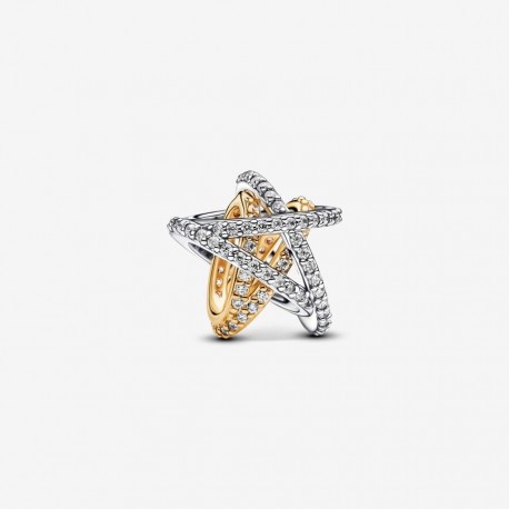 Charm Pandora Estrella Cruzada Brillante