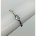 Anillo Plata de Ley y circonita Top Silver