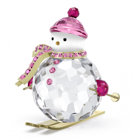 Figura Decorativa Swarovski Muñeco de nieve