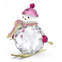 Figura Decorativa Swarovski Muñeco de nieve