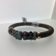 Pulsera Calcedonia Top Silver