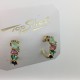 Pendiente Multicolor Chapado en Oro Top Silver